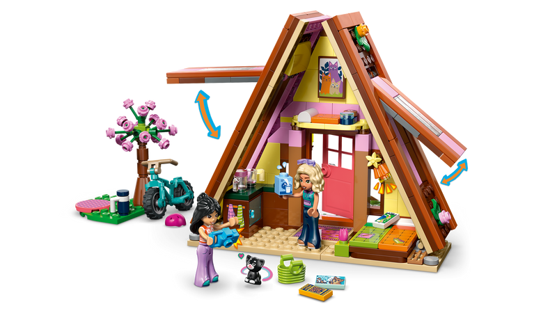 LEGO Friends Nature Glamping Cabin building set - British product