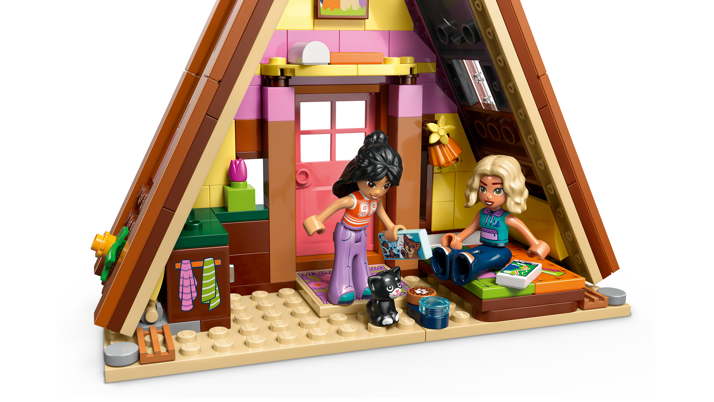 LEGO Friends Nature Glamping Cabin building set - British product