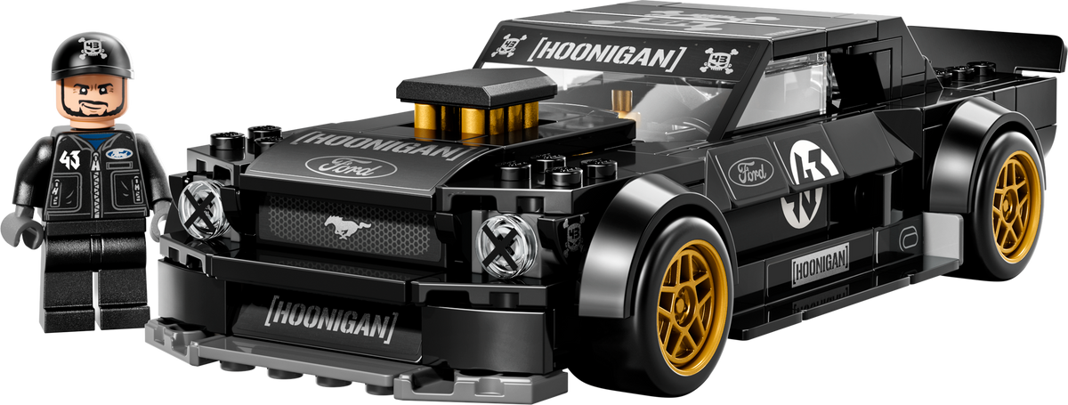 LEGO Speed Champions Ken Block Mustang Hoonicorn 345 piece building set, UK version