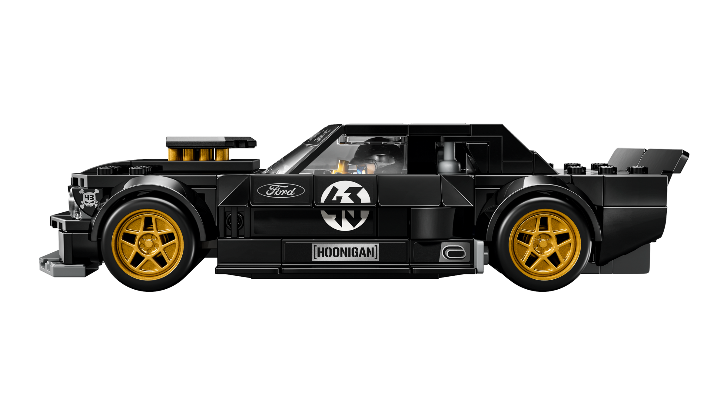 LEGO Speed Champions Ken Block Mustang Hoonicorn 345 piece building set, UK version
