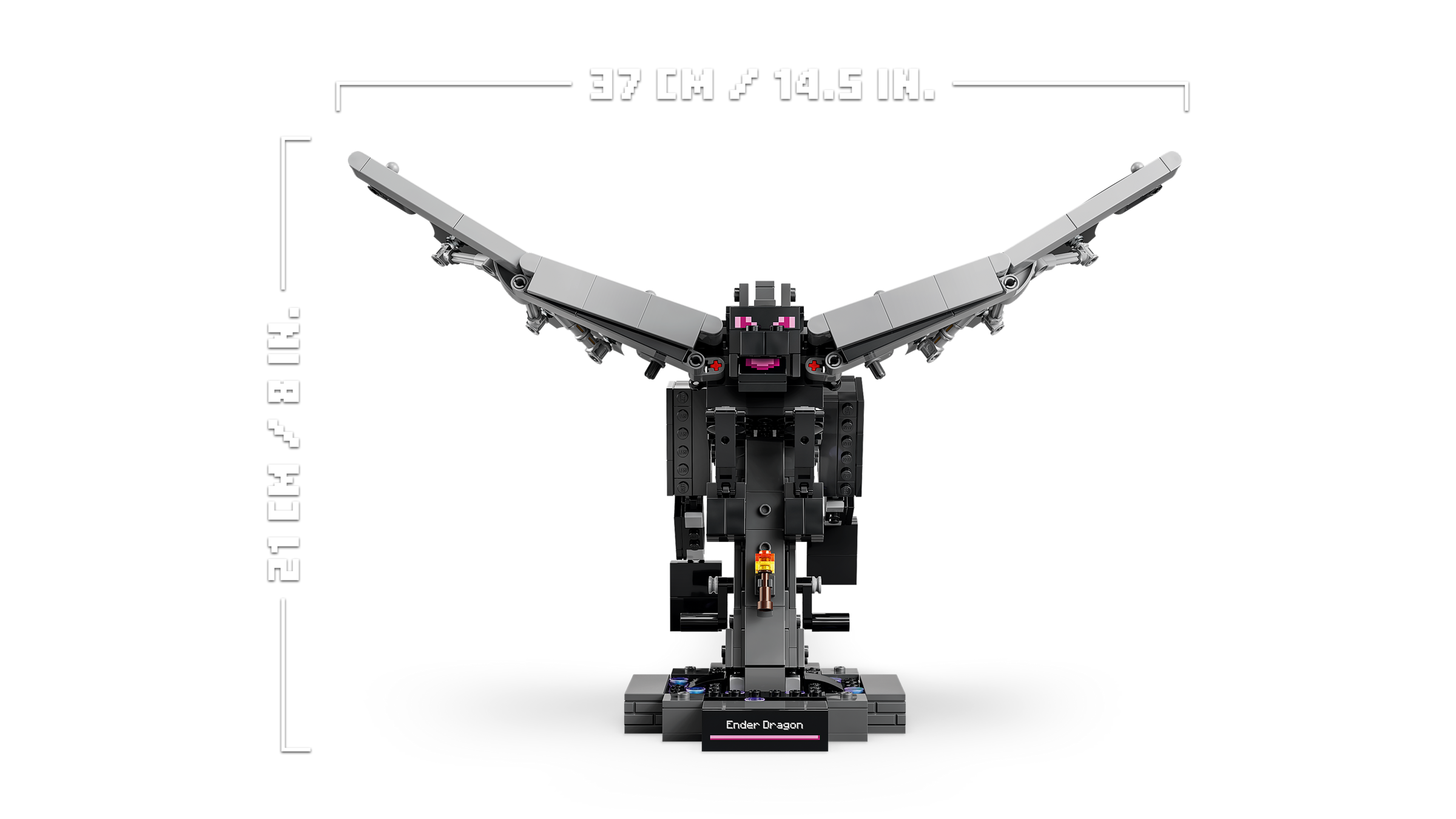Minecraft Ender Dragon building toy 710 pieces, imported from the UK