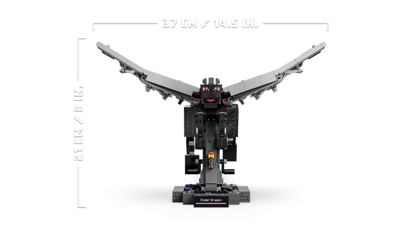 Minecraft Ender Dragon building toy 710 pieces, imported from the UK