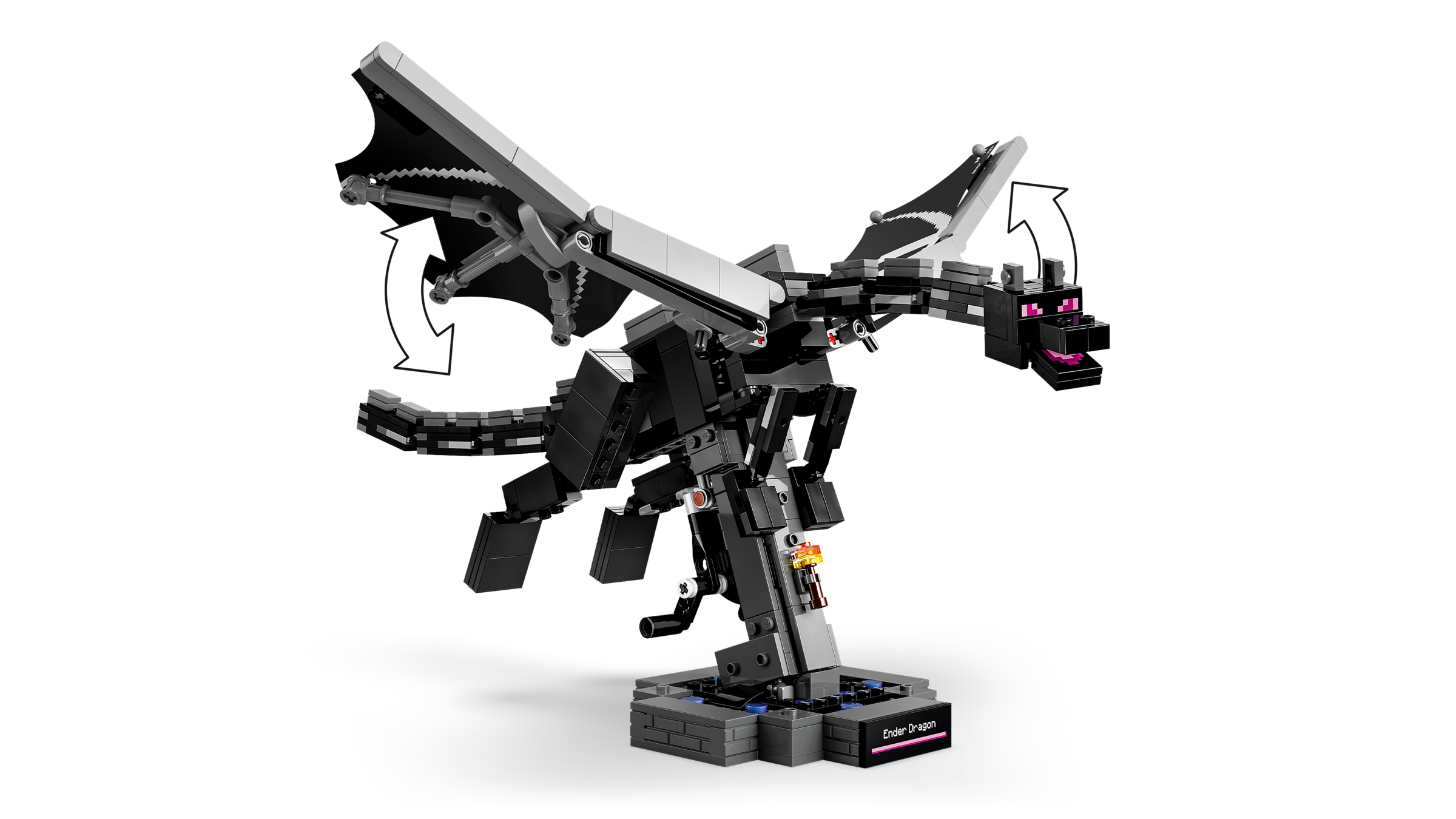 Minecraft Ender Dragon building toy 710 pieces, imported from the UK