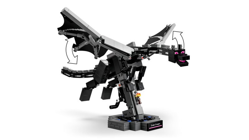 Minecraft Ender Dragon building toy 710 pieces, imported from the UK