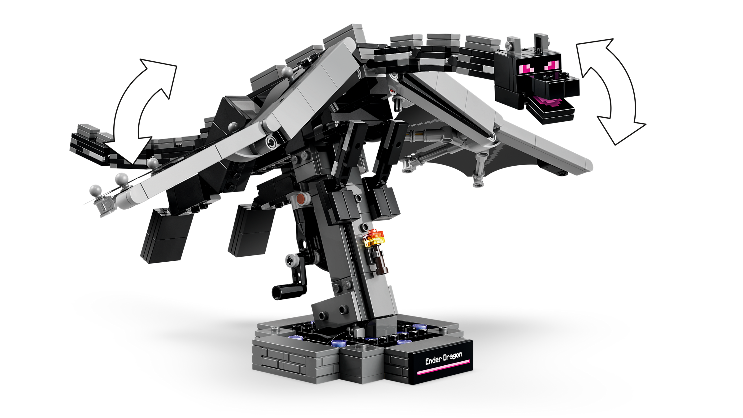 Minecraft Ender Dragon building toy 710 pieces, imported from the UK