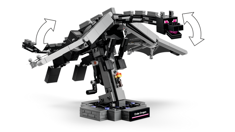 Minecraft Ender Dragon building toy 710 pieces, imported from the UK