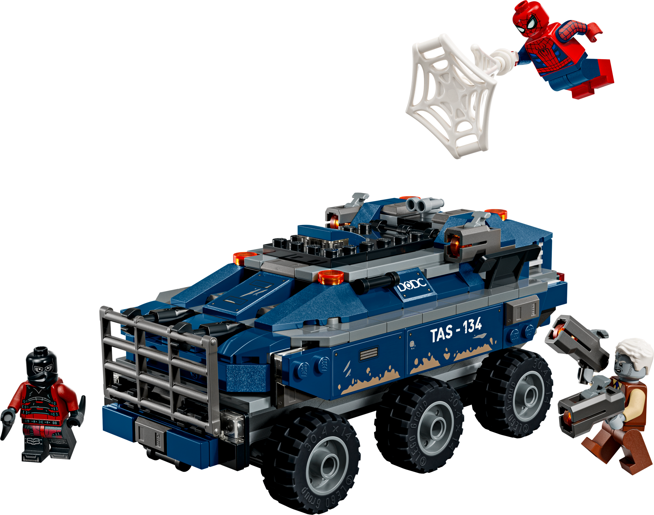 LEGO Spider-Man Prison Transport Chase building set 367 pieces - British product