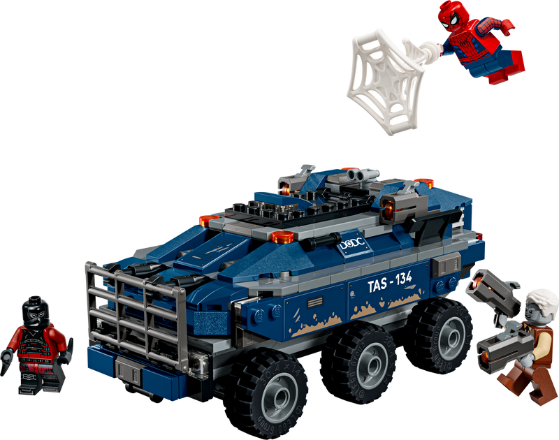 LEGO Spider-Man Prison Transport Chase building set 367 pieces - British product