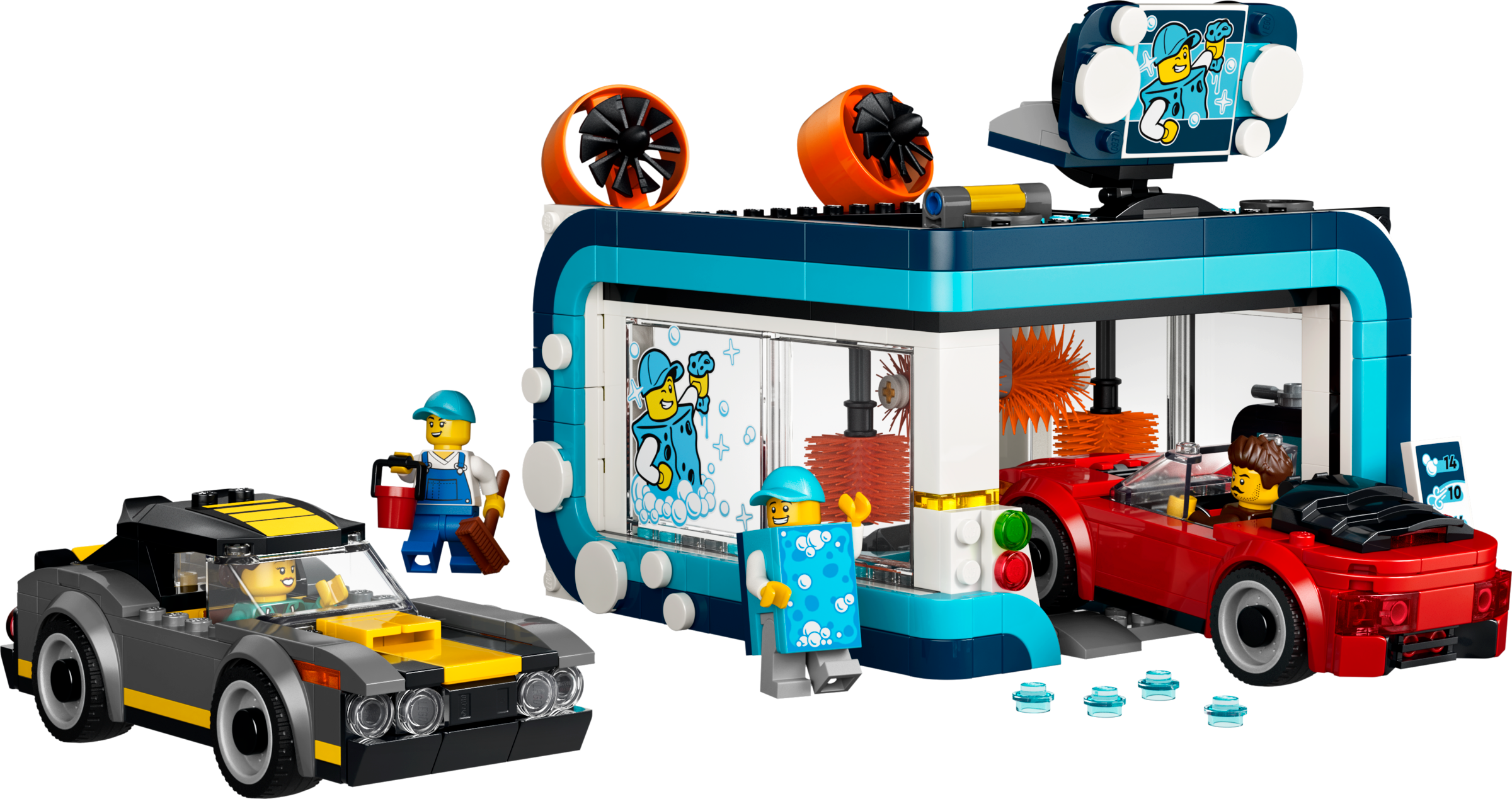 LEGO Drive-Through Car Wash set 583 pieces (British brand)