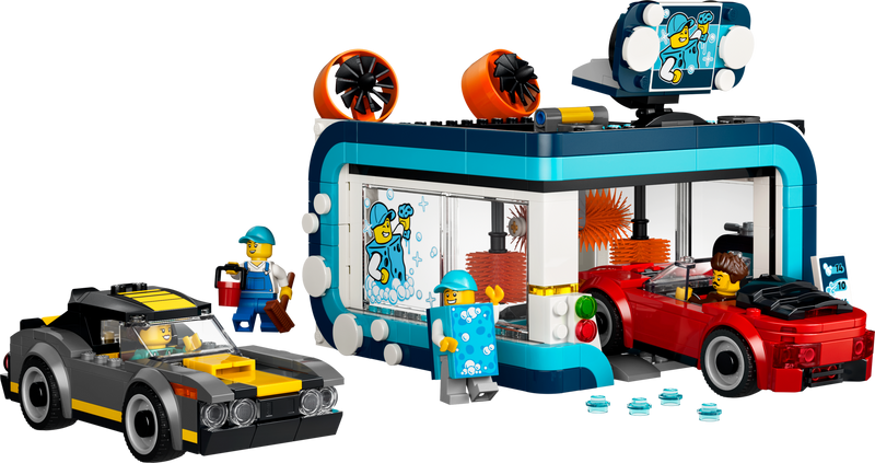 LEGO Drive-Through Car Wash set 583 pieces (British brand)