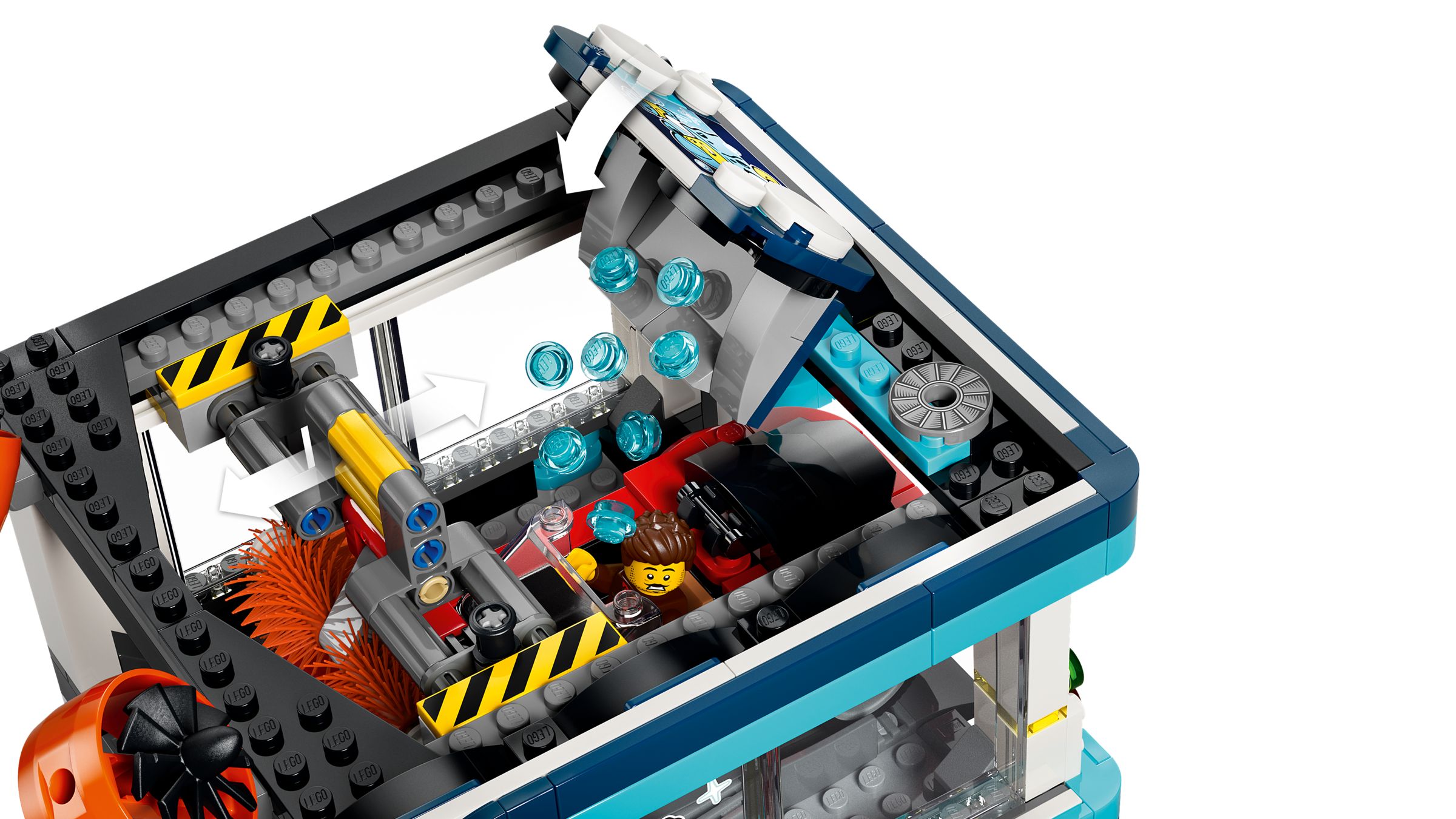 LEGO Drive-Through Car Wash set 583 pieces (British brand)