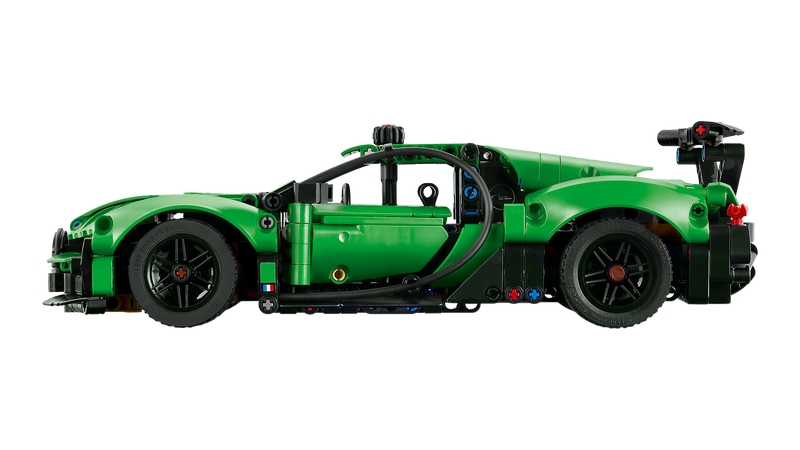 LEGO Technic green Bugatti Chiron Pur Sport hypercar 771 pieces, UK version