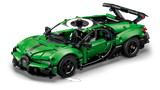 LEGO Technic green Bugatti Chiron Pur Sport hypercar 771 pieces, UK version