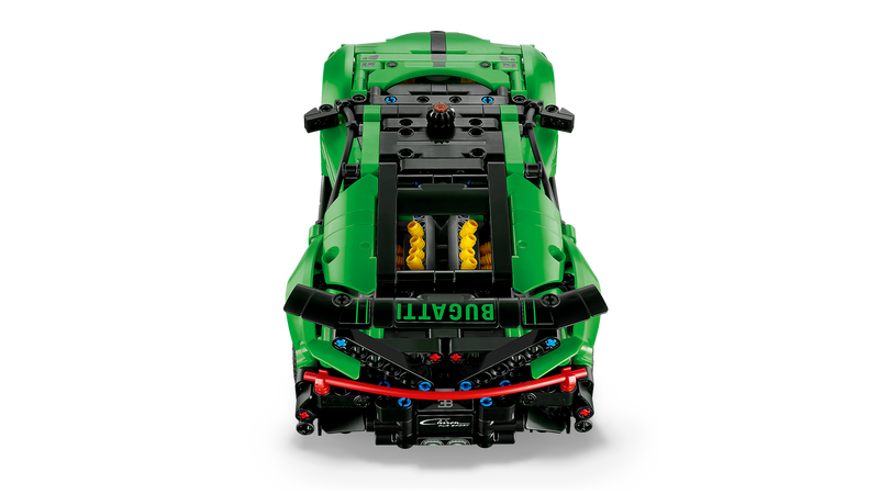 LEGO Technic green Bugatti Chiron Pur Sport hypercar 771 pieces, UK version