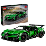 LEGO Technic green Bugatti Chiron Pur Sport hypercar 771 pieces, UK version