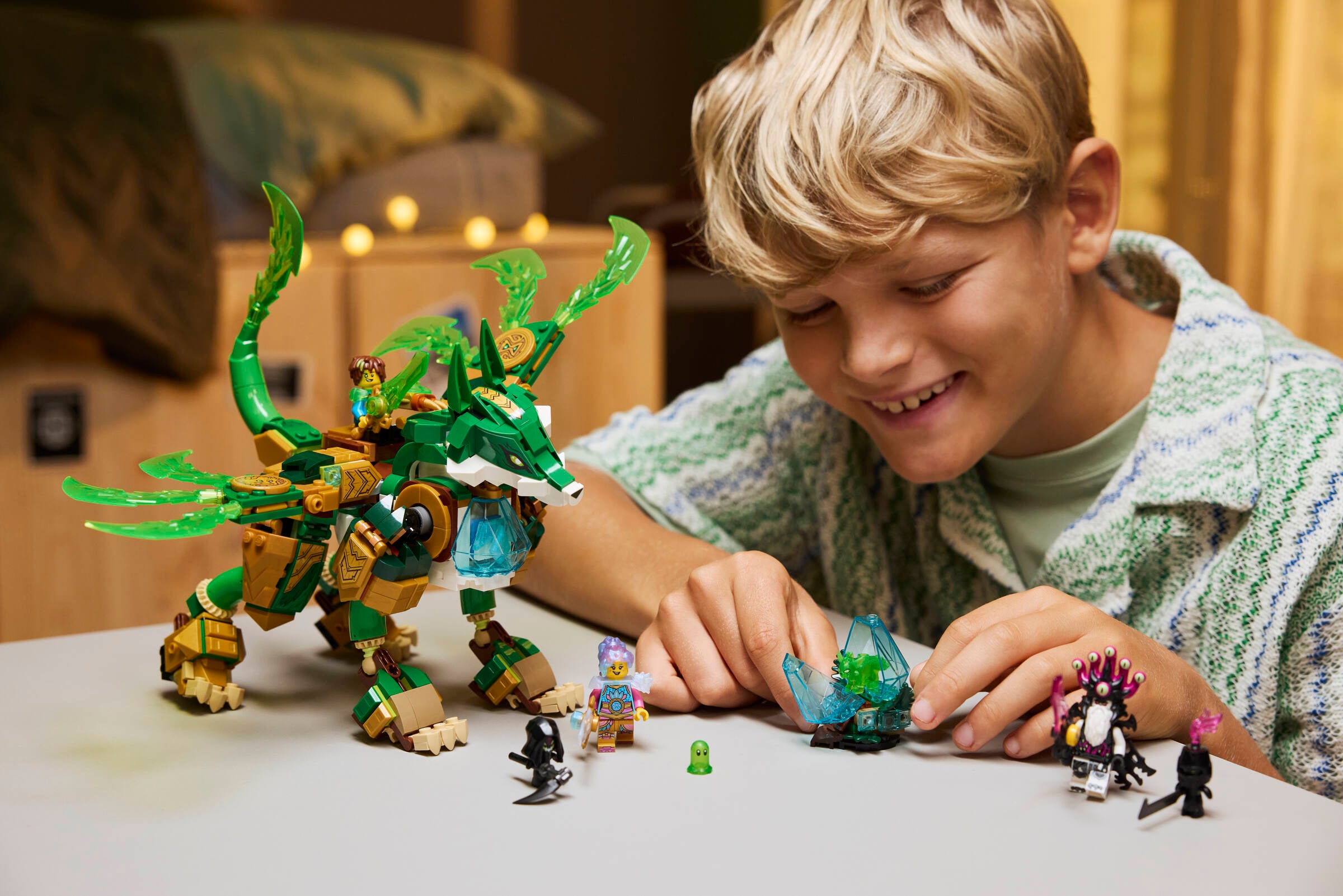 LEGO DREAMZzz Fox Guardian Mech building set, UK version