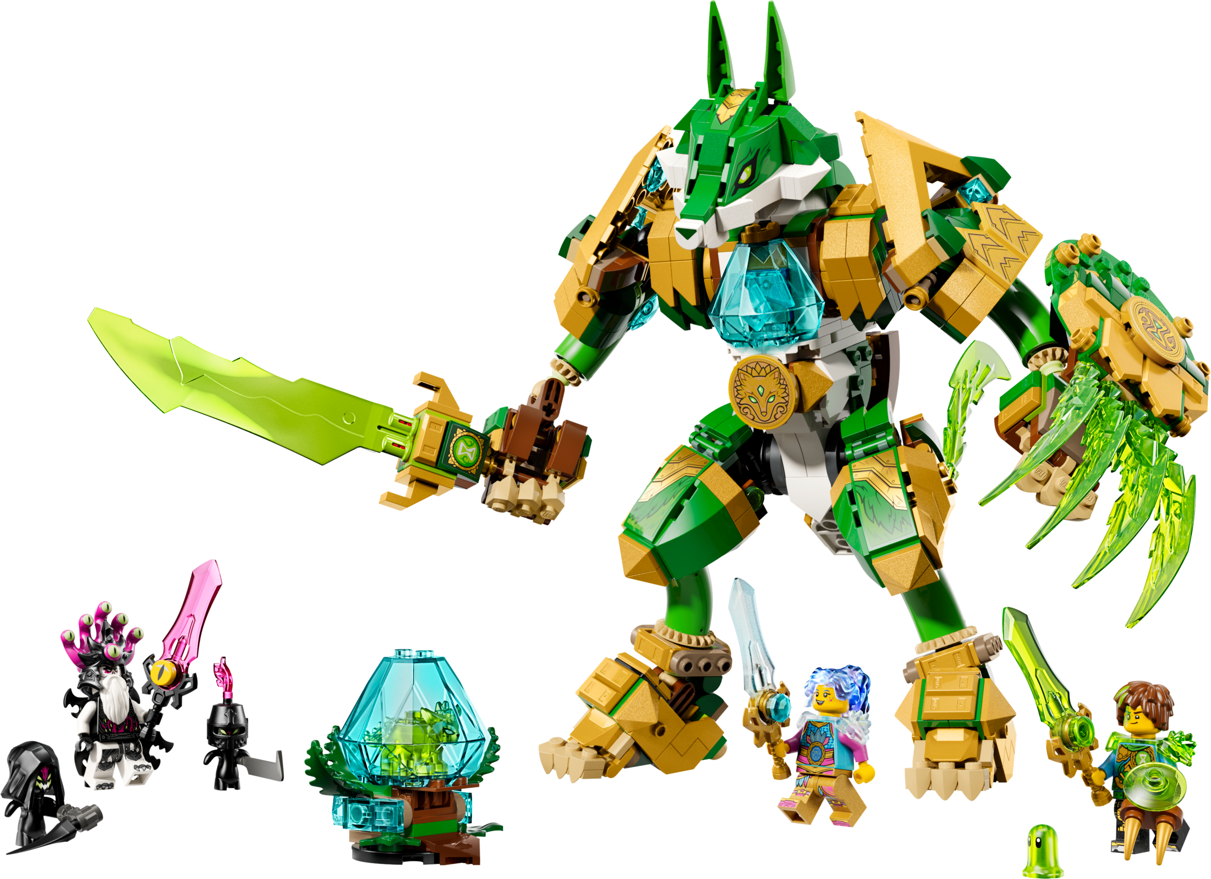 LEGO DREAMZzz Fox Guardian Mech building set, UK version
