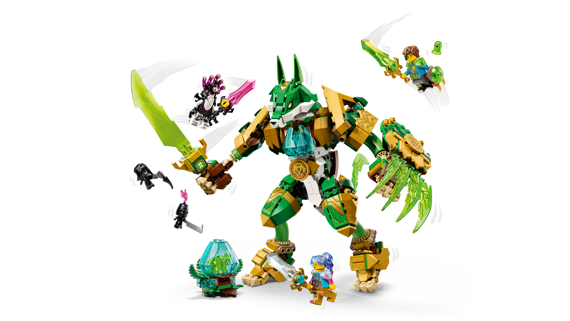 LEGO DREAMZzz Fox Guardian Mech building set, UK version