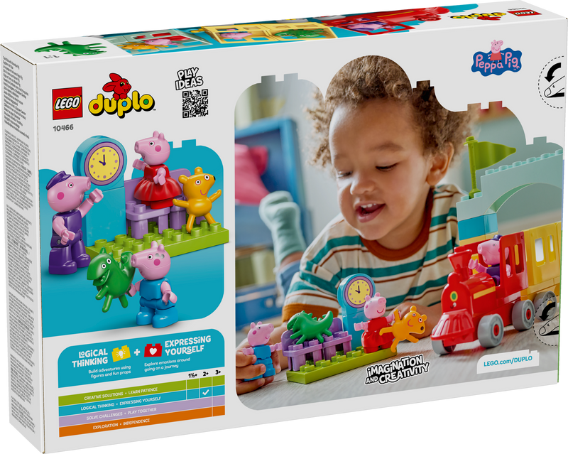 LEGO DUPLO Peppa Pig train set Train Ride with Grandpa Pig 35 pieces - British product