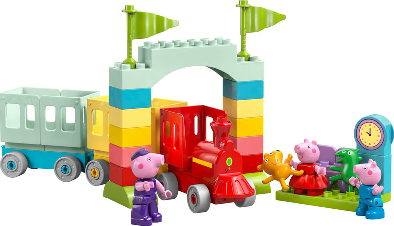 LEGO DUPLO Peppa Pig train set Train Ride with Grandpa Pig 35 pieces - British product