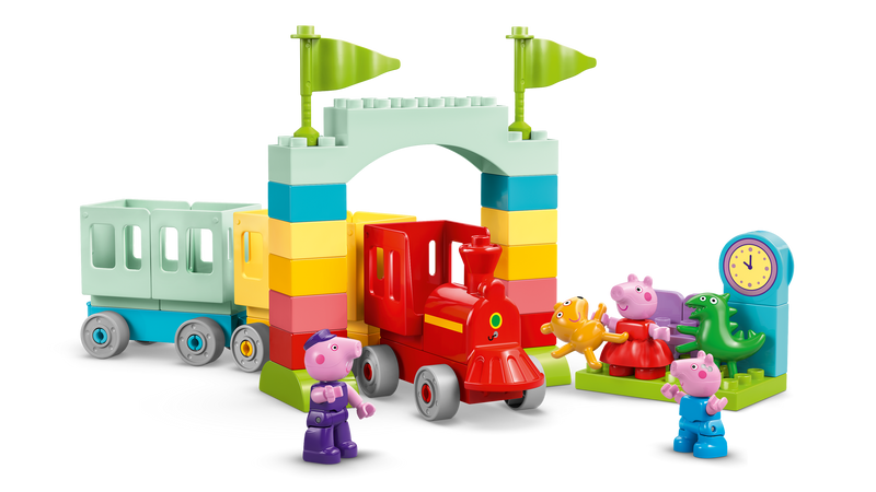 LEGO DUPLO Peppa Pig train set Train Ride with Grandpa Pig 35 pieces - British product