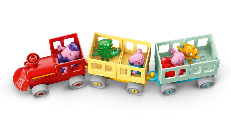 LEGO DUPLO Peppa Pig train set Train Ride with Grandpa Pig 35 pieces - British product