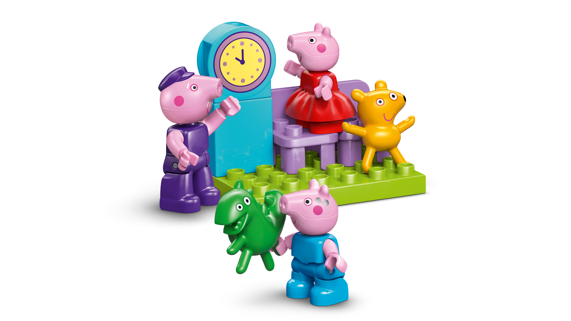 LEGO DUPLO Peppa Pig train set Train Ride with Grandpa Pig 35 pieces - British product