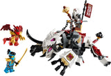LEGO NINJAGO Zilvar and Grimtak dragon beast building set, imported from the UK