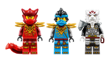 LEGO NINJAGO Zilvar and Grimtak dragon beast building set, imported from the UK
