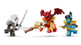 LEGO NINJAGO Zilvar and Grimtak dragon beast building set, imported from the UK