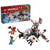 LEGO NINJAGO Zilvar and Grimtak dragon beast building set, imported from the UK