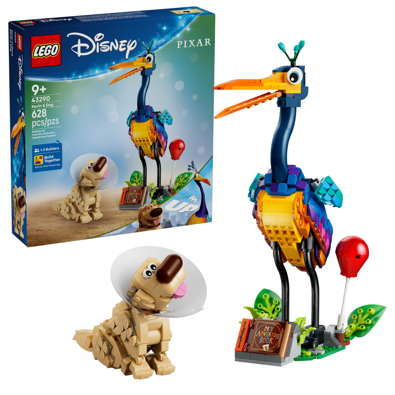LEGO Disney Pixar Kevin & Dug building set 628 pieces - British product