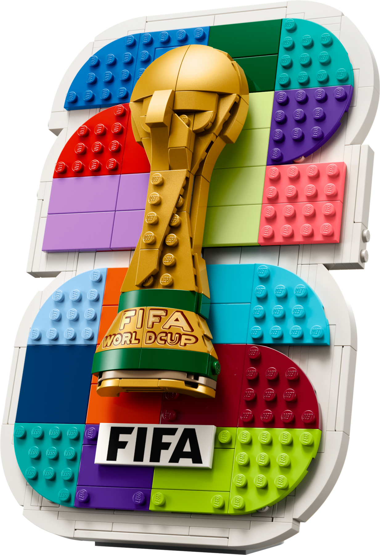 LEGO FIFA World Cup 2026 Official Emblem building set (British brand)