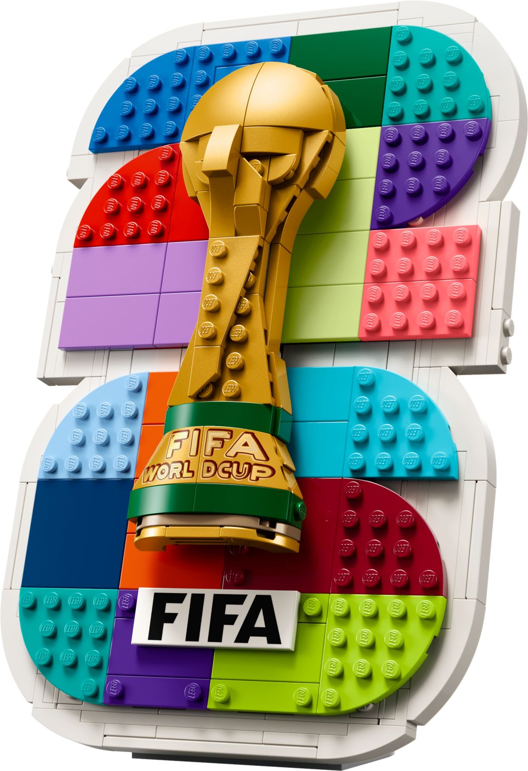 LEGO FIFA World Cup 2026 Official Emblem building set (British brand)
