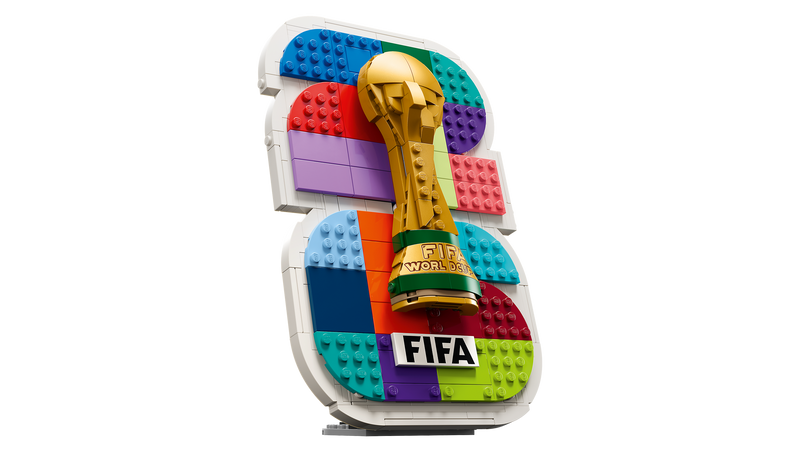 LEGO FIFA World Cup 2026 Official Emblem building set (British brand)