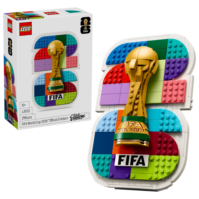 LEGO FIFA World Cup 2026 Official Emblem building set (British brand)