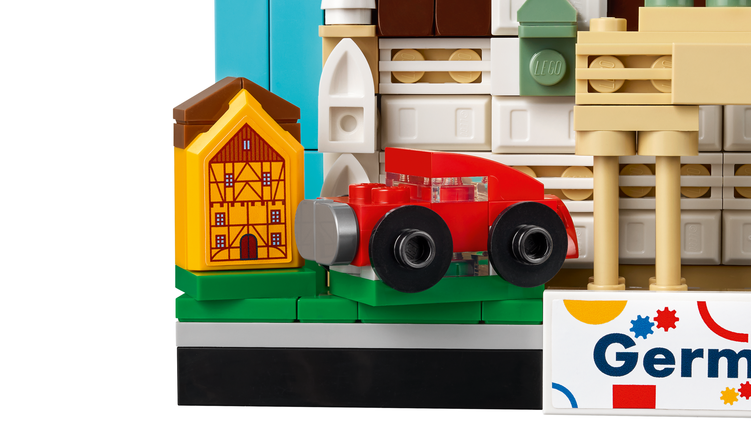 LEGO Germany Postcard building set 240 pieces - British product