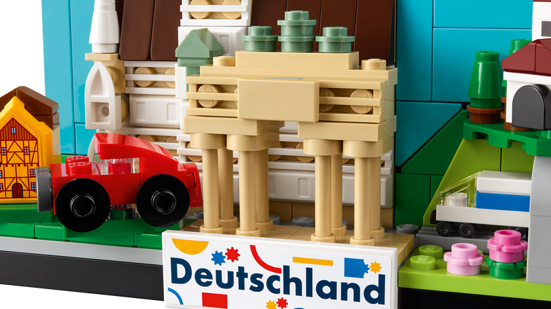 LEGO Germany Postcard building set 240 pieces - British product