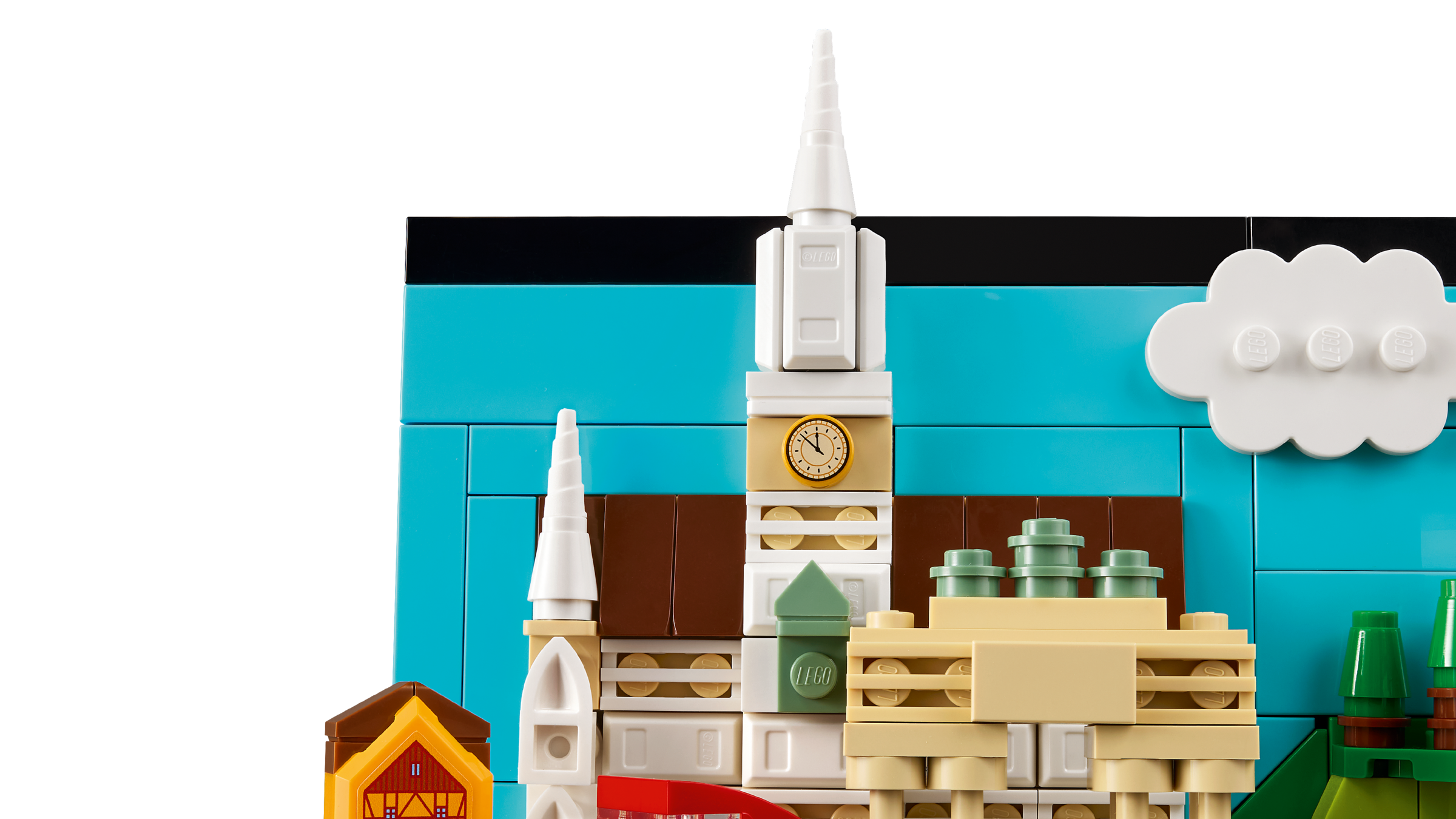 LEGO Germany Postcard building set 240 pieces - British product