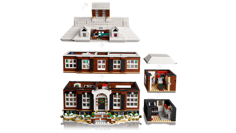 LEGO Ideas Home Alone building model 3955 pieces, UK version