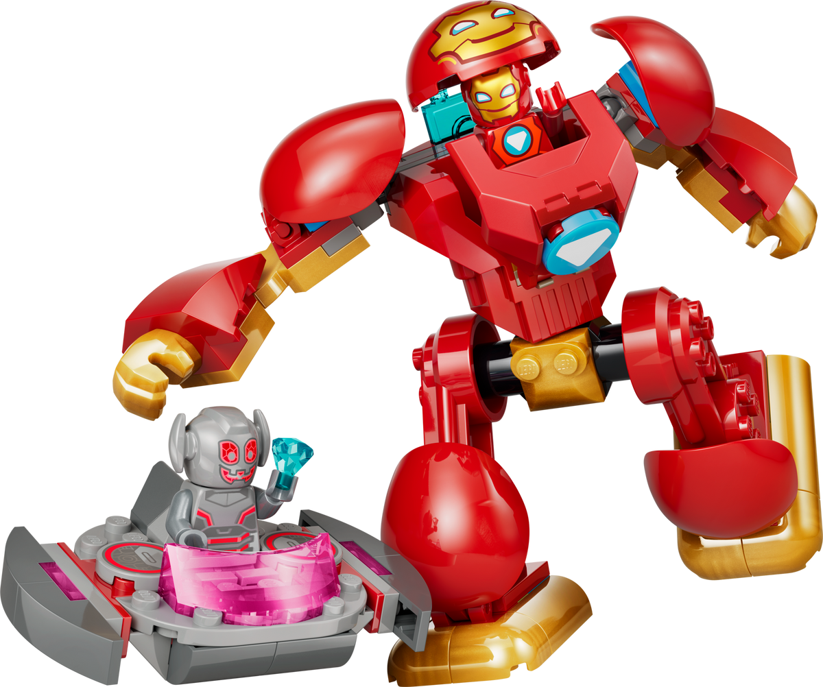 LEGO Ultron vs Iron Man building set 96 pieces, imported from the UK