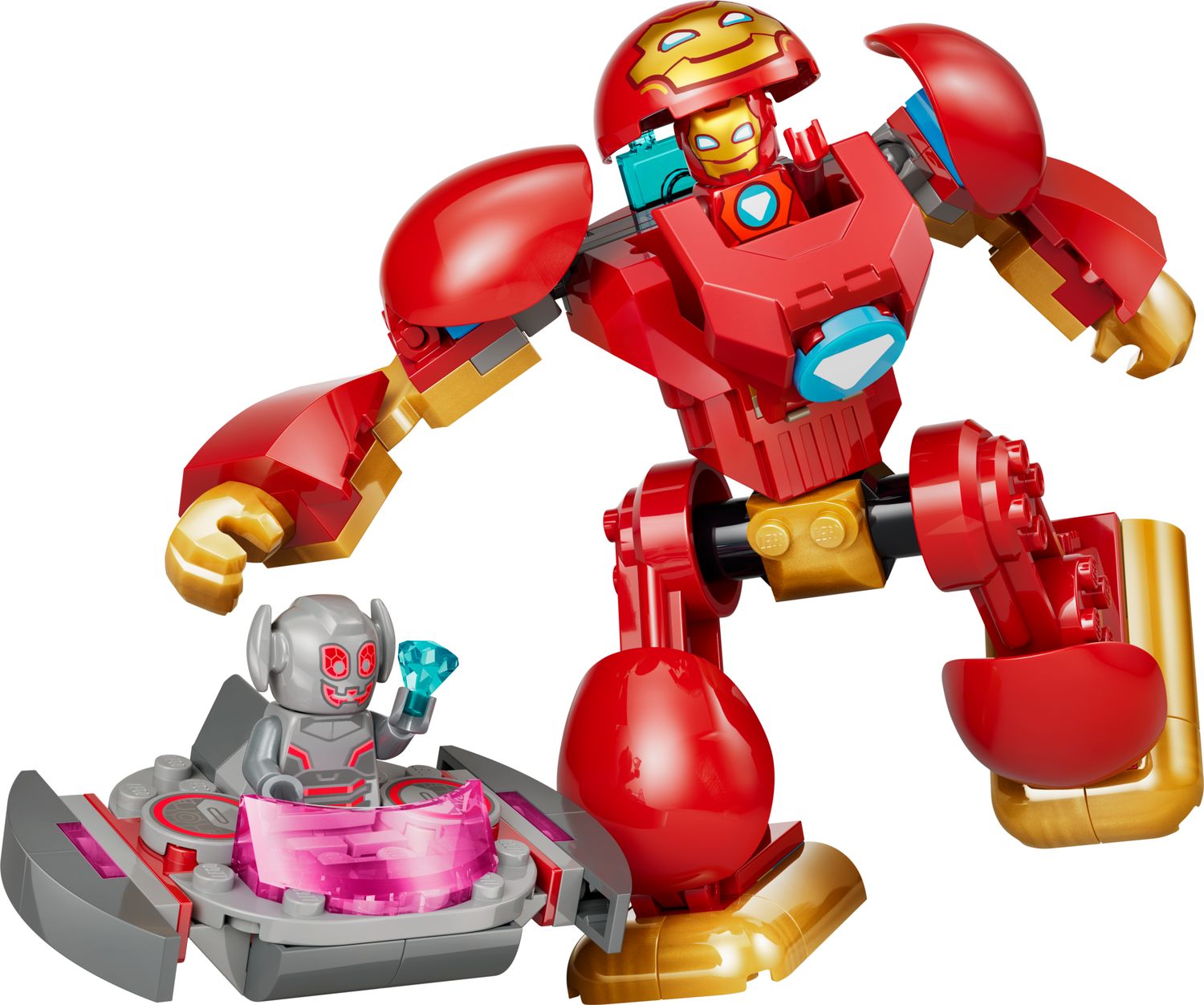 LEGO Ultron vs Iron Man building set 96 pieces, imported from the UK