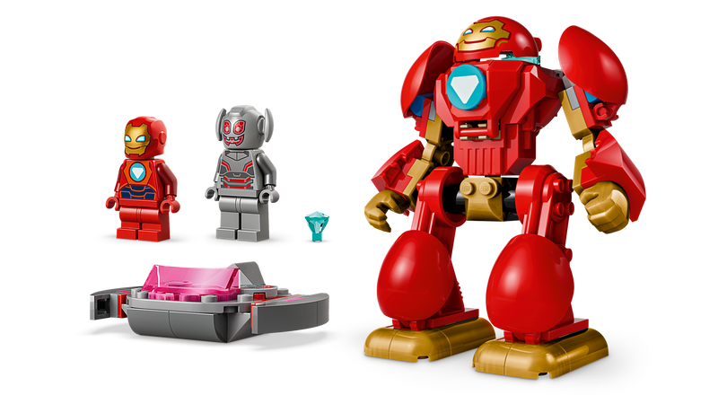 LEGO Ultron vs Iron Man building set 96 pieces, imported from the UK
