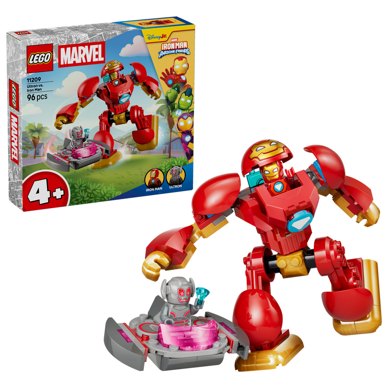 LEGO Ultron vs Iron Man building set 96 pieces, imported from the UK