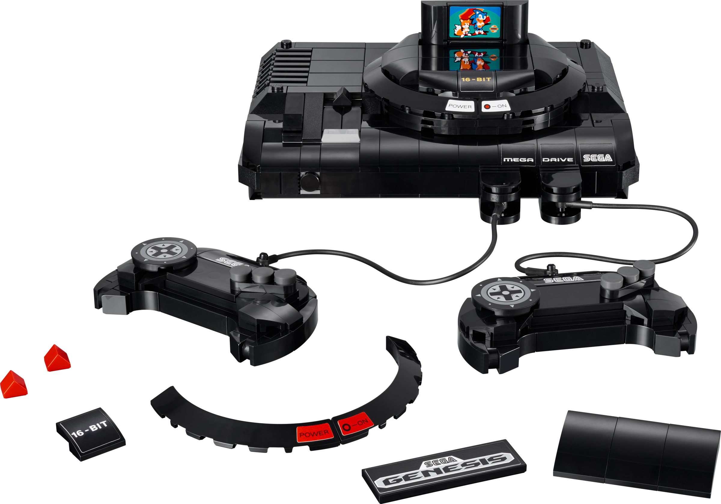 LEGO SEGA Mega Drive console building set 479 pieces - British product