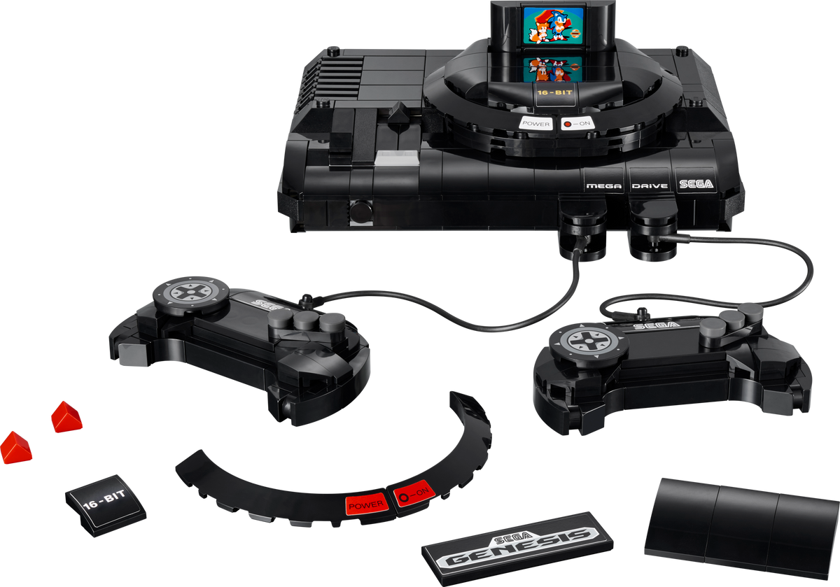 LEGO SEGA Mega Drive console building set 479 pieces - British product