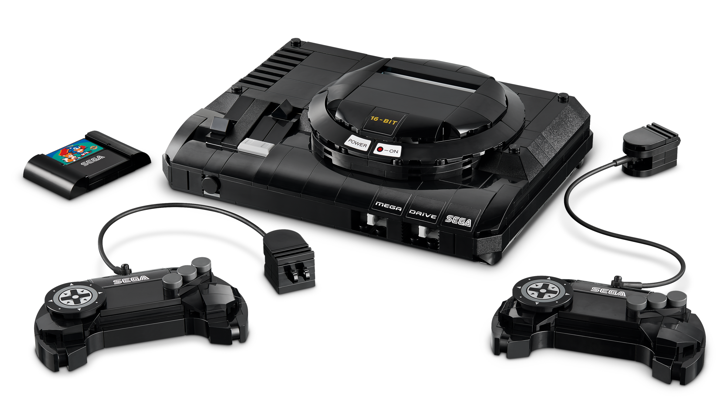 LEGO SEGA Mega Drive console building set 479 pieces - British product