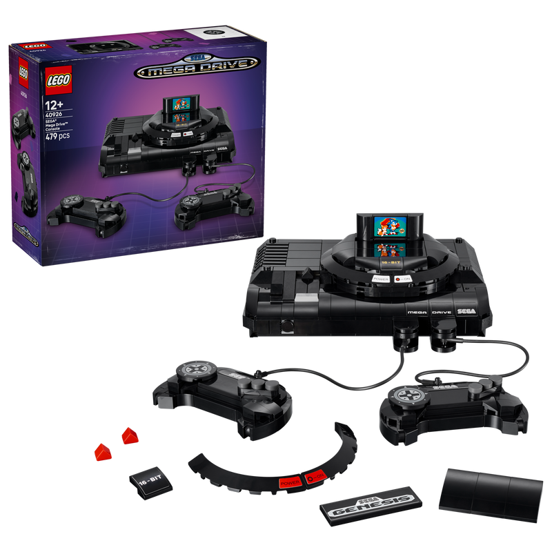 LEGO SEGA Mega Drive console building set 479 pieces - British product