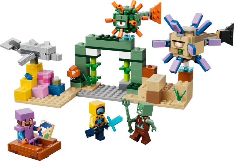 LEGO Minecraft Underwater Adventure building set 310 pieces - British product