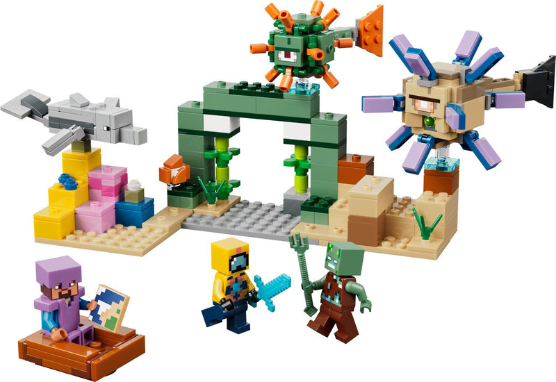 LEGO Minecraft Underwater Adventure building set 310 pieces - British product